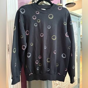 FORDAYS brand Black Organic Cotton Sweatshirt